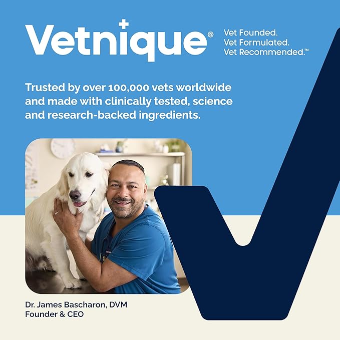 Vetnique Glandex Dog Fiber Supplement Powder for Anal Gland Health with Pumpkin, Digestive Enzymes & Probiotics - Vet Recommended (Regular or Advanced Strength) - Boot The Scoot (5.5 oz, Salmon)