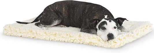 Hugglehounds Hugglefleece Dog Mat, Plush Soft And Durable Crate Mat, Machine Washable Bed (23"x36")