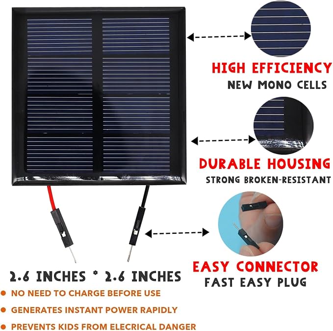 DIY RC Car Kit, Build Your Own Solar Car - Stem Projects for Kids Ages 8-12, Science Experiments for Kids 9-12, STEM Toys for 8 9 10 11 12 Year Old Boys Gifts (Pack of 3)