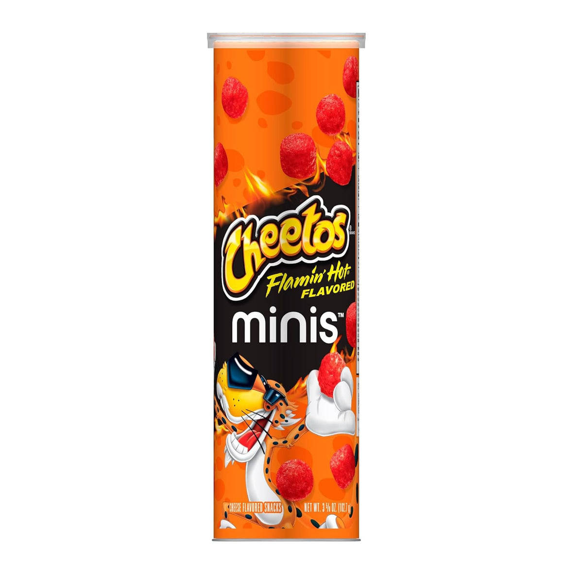 Minis, Funyuns Flamin Hot, 2.875 Ounce Canister
