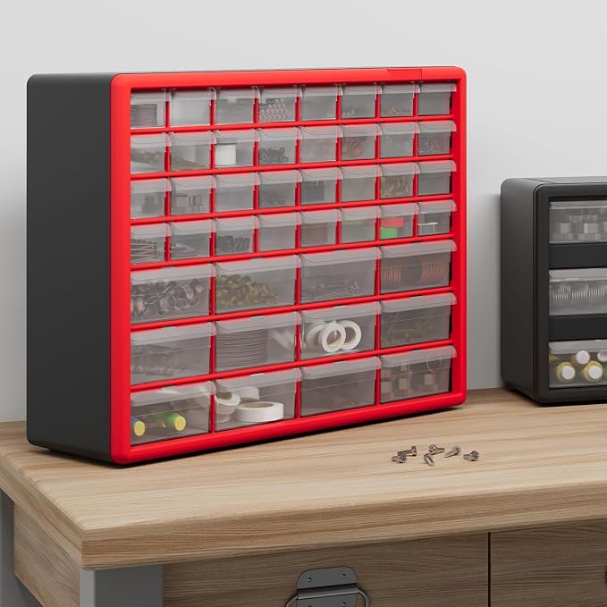 Akro-Mils 44-Drawer Plastic Drawer Storage Cabinet