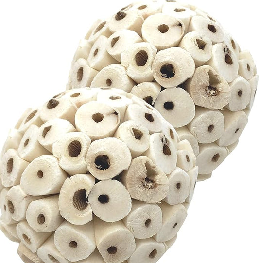Bonka Bird Toys 2363 Pk2 Large Sola Atta Ball Bird Toys