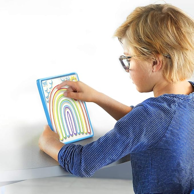 hand2mind Mindful Maze Boards, Tactile Sensory Toys for Toddlers, Calm Down Corner Supplies, Mindfulness for Kids, Occupational Therapy Toys, Quiet Fidgets for Classroom, Sensory Activity Board