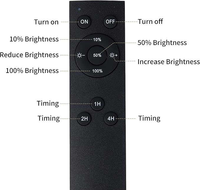 Wireless Wall Sconce with Remote Control, Easy Install Dimmable Rechargeable