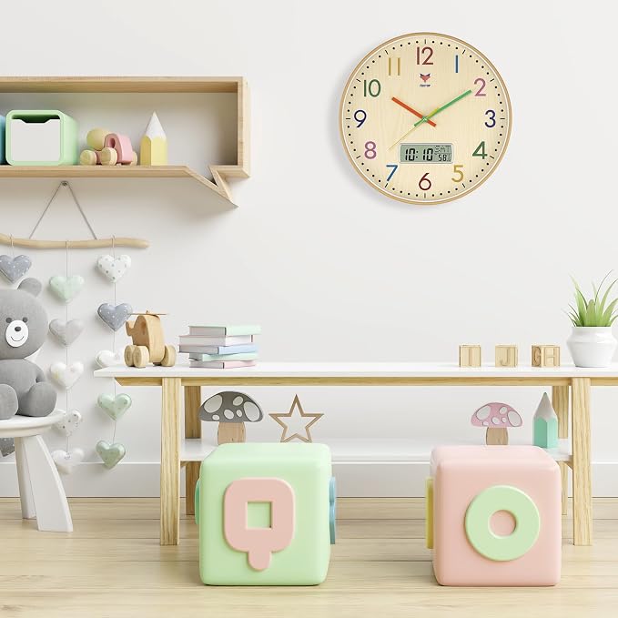 Foxtop Digital and Analog Learning Clock