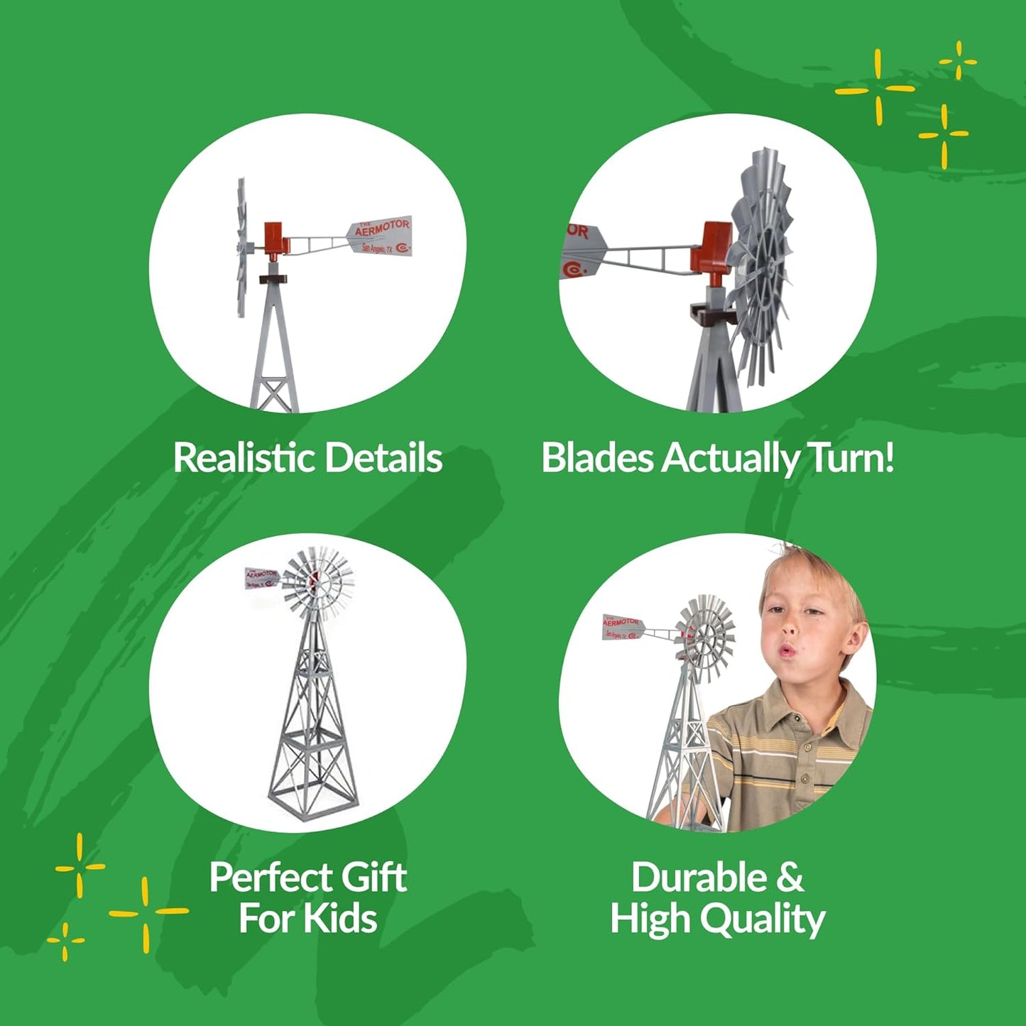 Big Country Toys Aermotor Windmill - 1:20 Scale