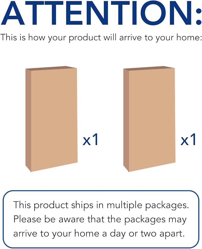 FLEXIMOUNTS 4-Pack 2x6ft 24-inch-by-72-inch Wall Shelf Garage Storage Rack