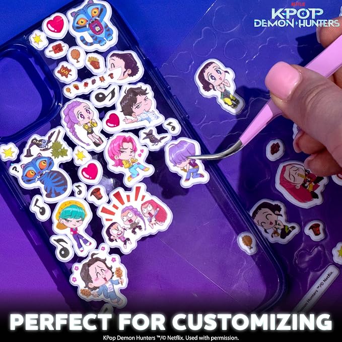 Horizon Group USA Puffy Sticker Playset for Kids, Kpop Demon Hunters