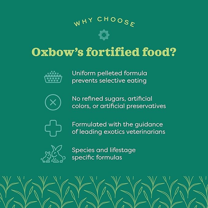 Oxbow Organic Bounty Adult Guinea Pig Food, Organic Guinea Pig Pellets Made with Timothy Hay, Stabilized Vitamin C, Small Animal Pet Products, Small Animal Food Made in USA, High Fiber, 3 lb. bag