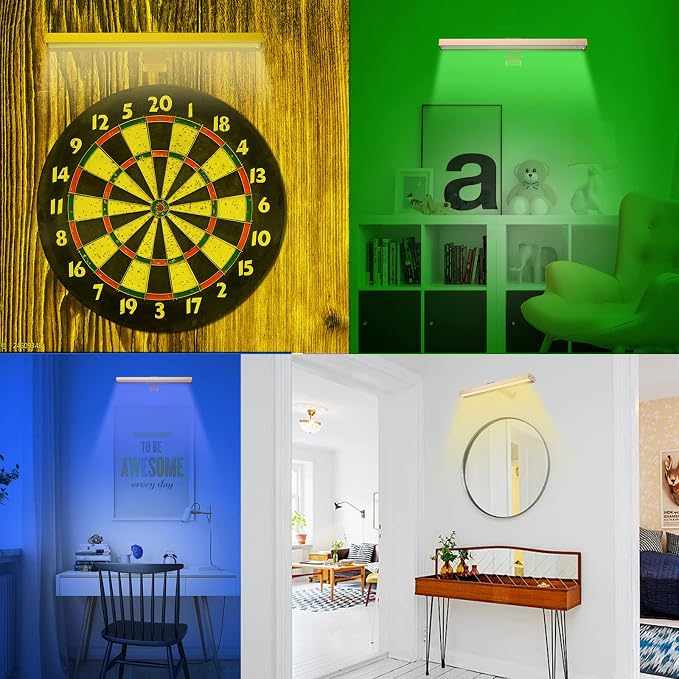 MIOBLUE Rechargeable Picture Light, Battery Painting Light Display Lamp