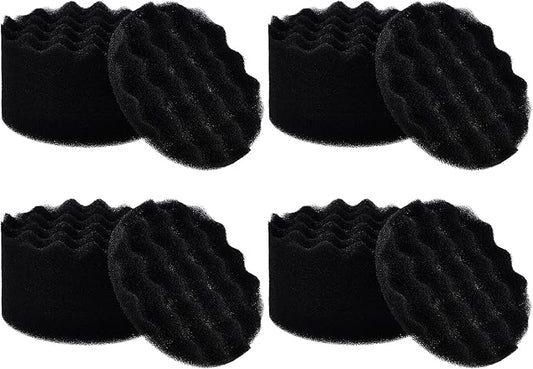 Aquarium Filter Pads Compatible with FX4 / FX5 / FX6 Canister Filter Media Replacement Parts (Sponge, 24 Pcs)
