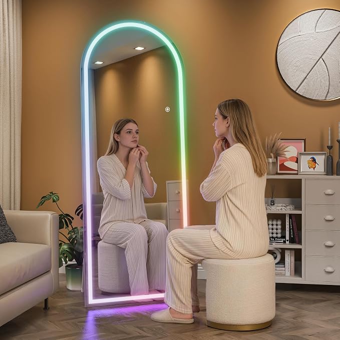 Hasipu Arch Full Length Mirror 77 x 30 in