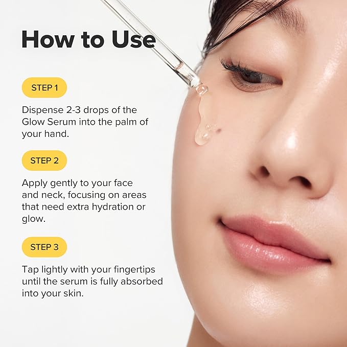 Beauty of Joseon Glow Serum Propolis and Niacinamide Hydrating Facial Soothing Moisturizer for Uneven Skin Tone Korean Skin Care 30ml 1 fl.oz