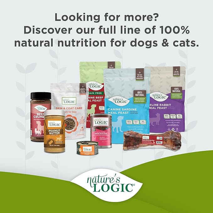 Nature's Logic Sardine Dry Cat Food (1 Pack), 7.7 lb