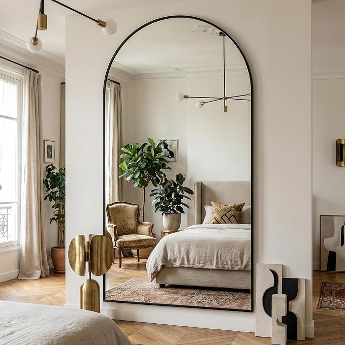 Suidia 88"x44" Arched Full Length Mirror