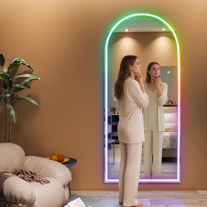 Hasipu Arch Full Length Mirror 95 x 40 in