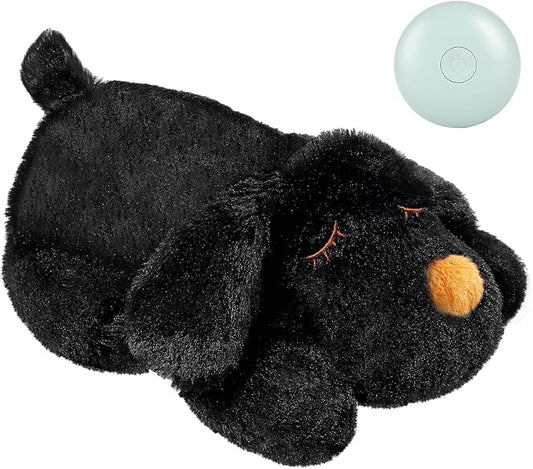 Puppy Heartbeat Toy for Separation Anxiety Relief, Heartbeat Stuffed Animal Anxiety Calming Behavioral Aid Plush Toy for Dogs Cats Pets