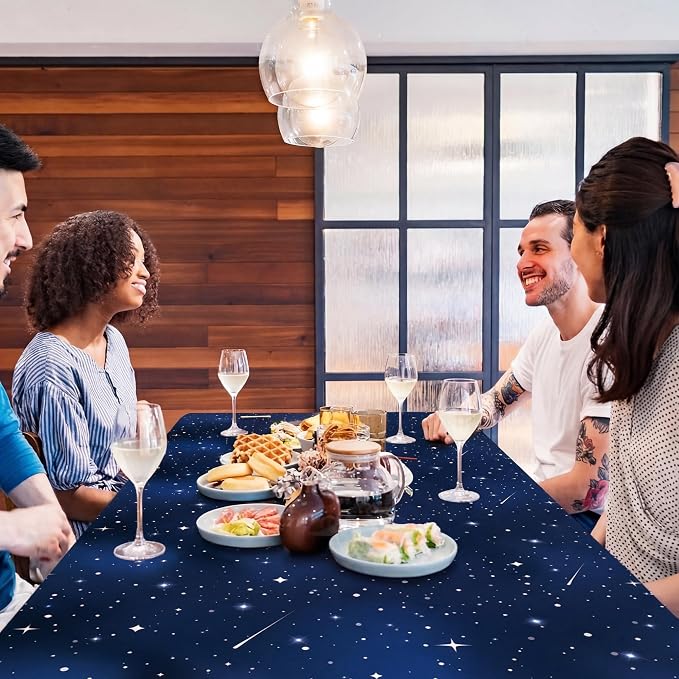 Kochorie 100 Ft X 54 Inch Space Galaxy Tablecloth Roll