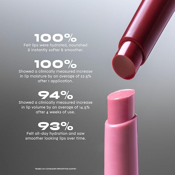 Milani Lip Plumper, Keep it Full Glossy Plumping Balm, Peptides for increased Lip Hydration & Volume - 190 Bisou