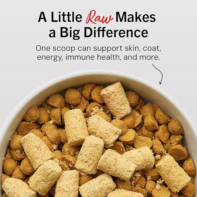Stella & Chewy's Freeze-Dried Raw Beef Meal Mixers- Dog Food Topper and Mixer - Made with 95% Grass-Fed Beef, Organs & Bone - Perfect for Picky Eaters - Grain-Free - 8 oz