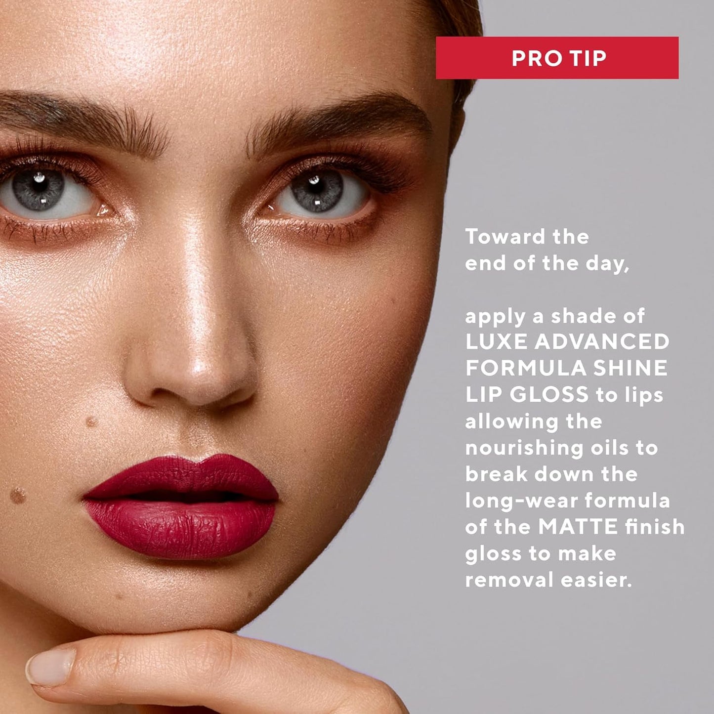 Mirabella Luxe Advanced Formula Matte Lip Gloss, Richly Pigmented Long-Wear and Full-Coverage Liquid Lipstick, Matte Lipstick for Women Stays Put and Won't Dry or Crack Lips, Bombshell