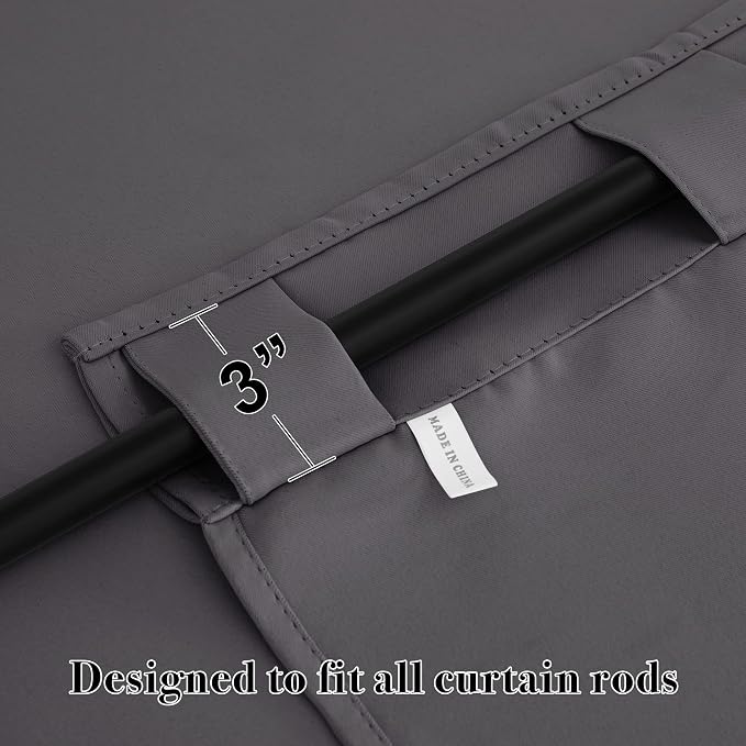 RYB HOME Small Window Curtains