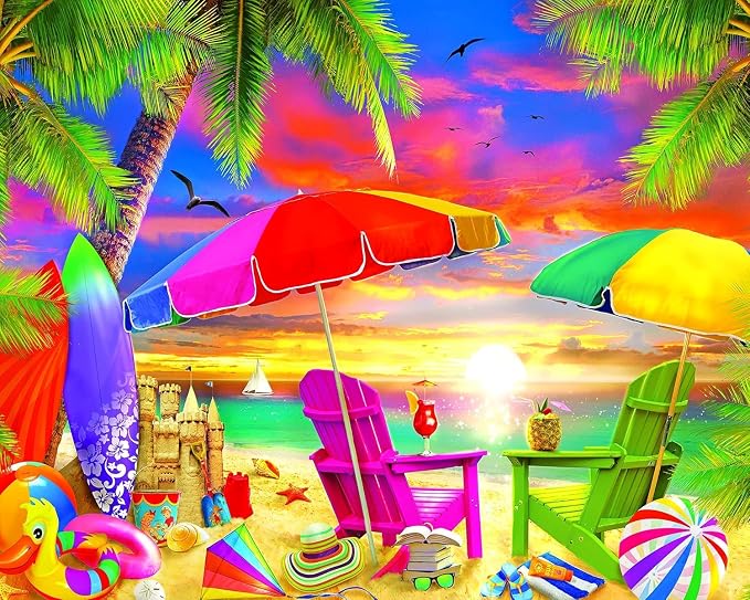 MasterPieces - Jigsaw Puzzle 12-Pack Bundle Set, Artist Gallery Collection Series 2 Landscape and Animal Puzzles, Family Fun for Adults and Kids | 12 pack jigsaw puzzles for adults & kids with animal landscape art, bonus posters, matte finish & family ...