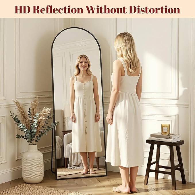 Suidia 71"x28" Arched Full Length Mirror