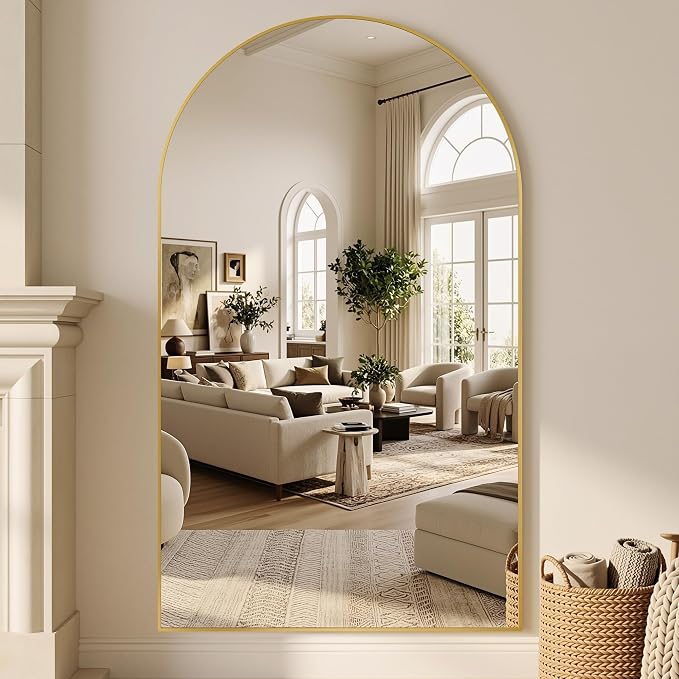Suidia 72"x44" Arched Full Length Mirror