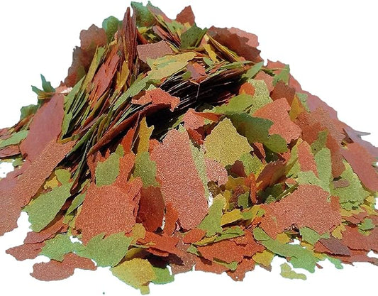 Aquatic Foods Inc. Tropical Fish Flakes, A Complete and Balanced Flake Food for Tropical Fish, Cichlids, Discus, Angel Fish, Bettas, Guppies, Tetras, Goldfish, Marine Fish...AF Flakes…1/4-lb