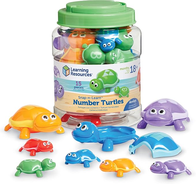 Learning Resources Snap-n-Learn Number Turtles