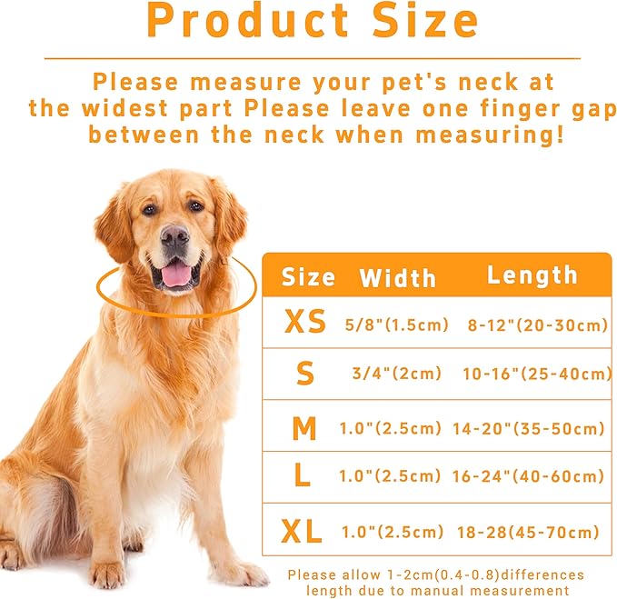 Dog Collar, Classical Indian Spirit Boys Girls Puppy Collar for Small Medium Large Dogs, Adjustable Soft Indian Pet Collar with Safety Buckle for Male Females(Yellow,L)