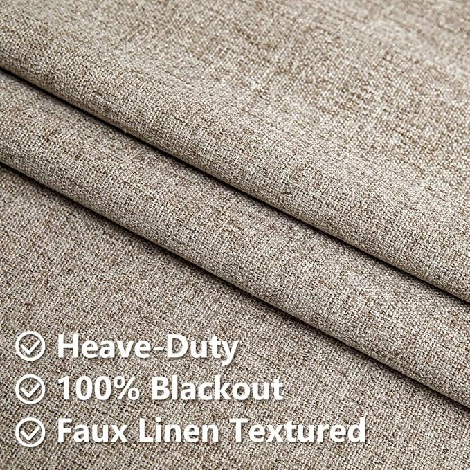 IGEMAEVE 100% Blackout Curtains