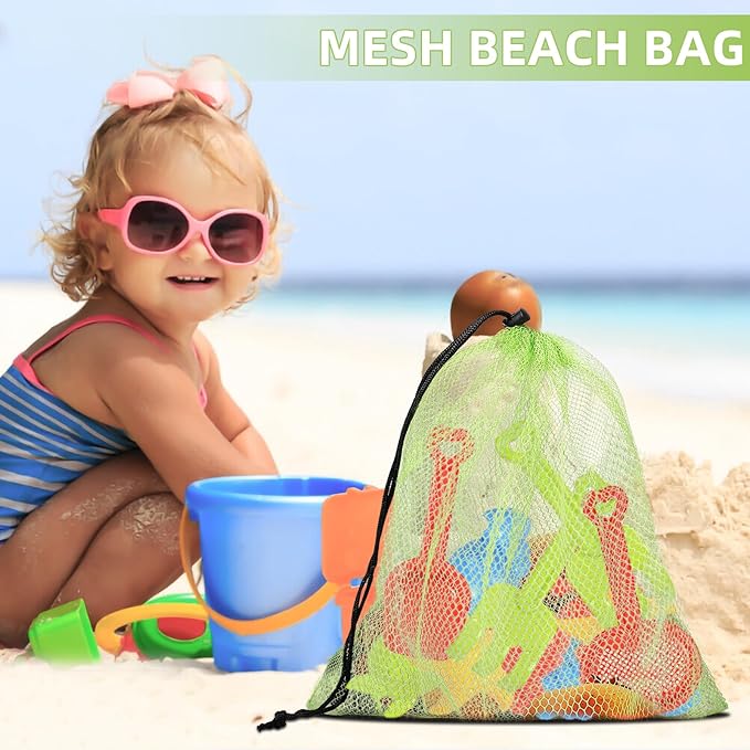 10/20/40/60/100PCS Mesh Drawstring Bag Durable Delicate Mesh Laundry Bag Multicolor Nylon Mesh Bag Small Mesh Gym Bag Travel Mesh Beach Bag Locking Closure Storage Bag For College, Gym, Yoga, Sport
