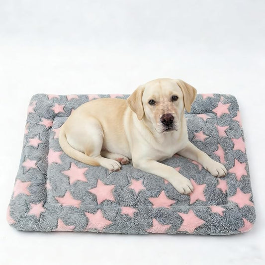 Dog Bed Mat - Reversible Dog Crate Bed Mats, Soft & Breathable Kennel Pad, Durable Crate Bed for Small Dogs & Cats