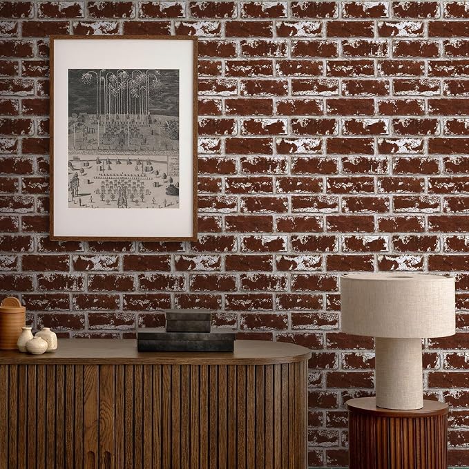 Commomy 3D Peel and Stick Brick Tiles