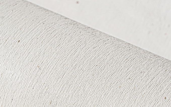 Natural White Wallpaper Grasscloth Textured Peel and Stick Wall