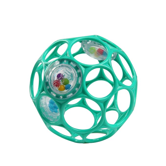 Bright Starts Soothers & Shakers 7pc Gift Set - BPA-Free Baby Rattles, Teethers and Stroller Toys, Unisex, Newborn+