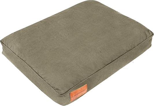 WHITEDUCK Dog Bed Cover (Olive) 35" Lx20 Wx4.3 th (M)