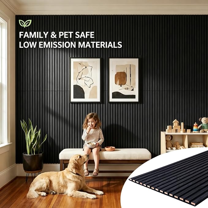 Acoustic Wood Slat Wall Panels