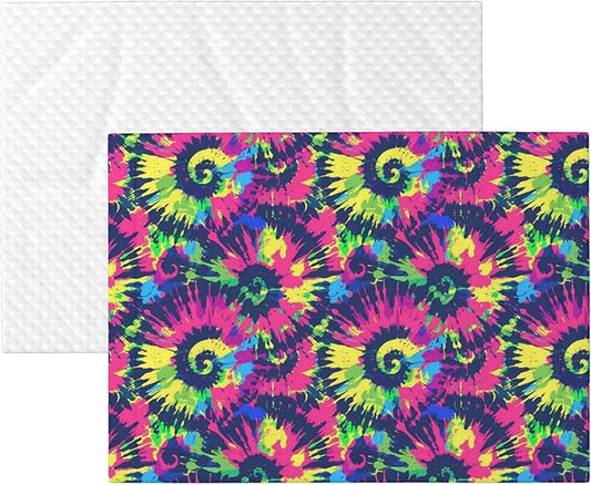 Waterproof Dog Blanket Soft Pet Blanket for Puppy Cat, Fleece Cat Throw Blankets for Furniture Bed Couch Sofa Reversible - Bold tie dye 1