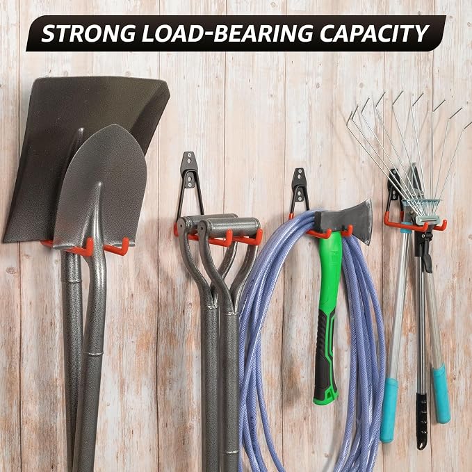 20 Pack Garage Hooks, Heavy Duty Steel Wall Mount Utility Hangers