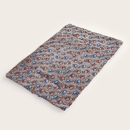 Dog Throw Blankets Warm Pet Cover Blankets, Couch Bed Furniture Protection Kitten Bed Blankets Cat Blankets Puppy Sleeping Mats for Small Medium Dogs Cats (100 * 70cm,Style 4)
