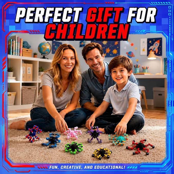18PCS Transformable Fidget Spinners, Bulk Sensory Fidget Stress Relief Toys for Kids Boys, Age 8-13 Fingertip Gyros Party Favors Birthday Gifts