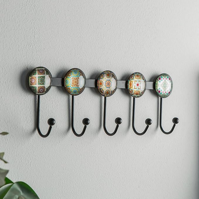 Boho Coat Rack Wall Mounted