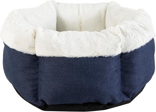 Petmate High Wall Small Dog Bed, 18 x 18in, for Small Breeds