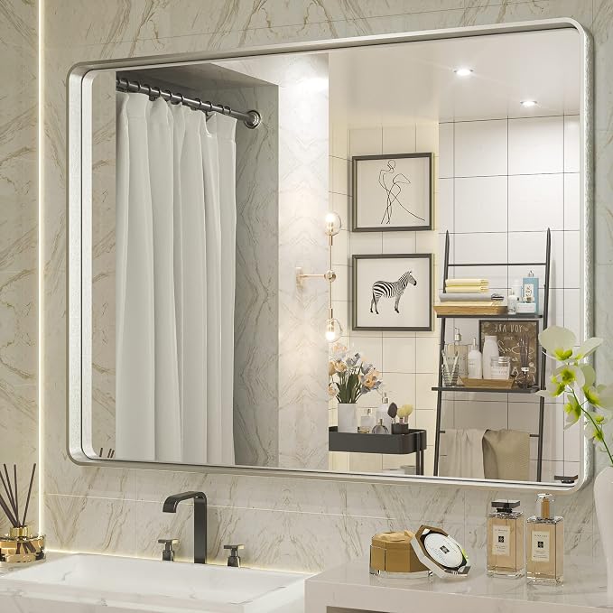 TETOTE 40 x 30 Inch Bathroom Mirror