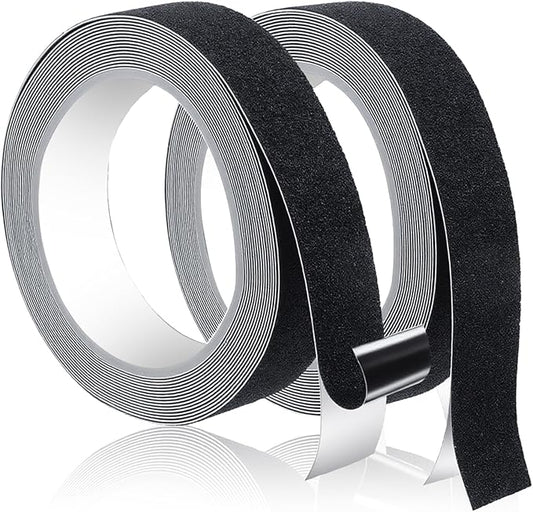 Anti Slip Traction Tape for Small Pet Exercise, 2 Pack 16.4 ft Sandy Trimmer Strip Wheel Hamster Running Glider Exercise Wheel Flying Saucer Exercises Wheeles for Dog Squirrel Chinchilla Guinea Pig