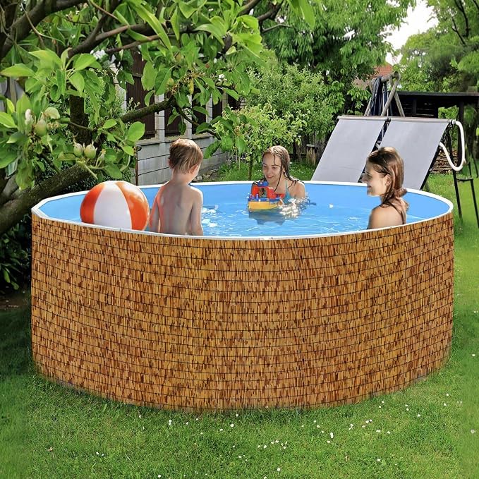 Bamboo Fence, Reed Fencing 4Feet High Bamboo Privacy Screen Outdoor