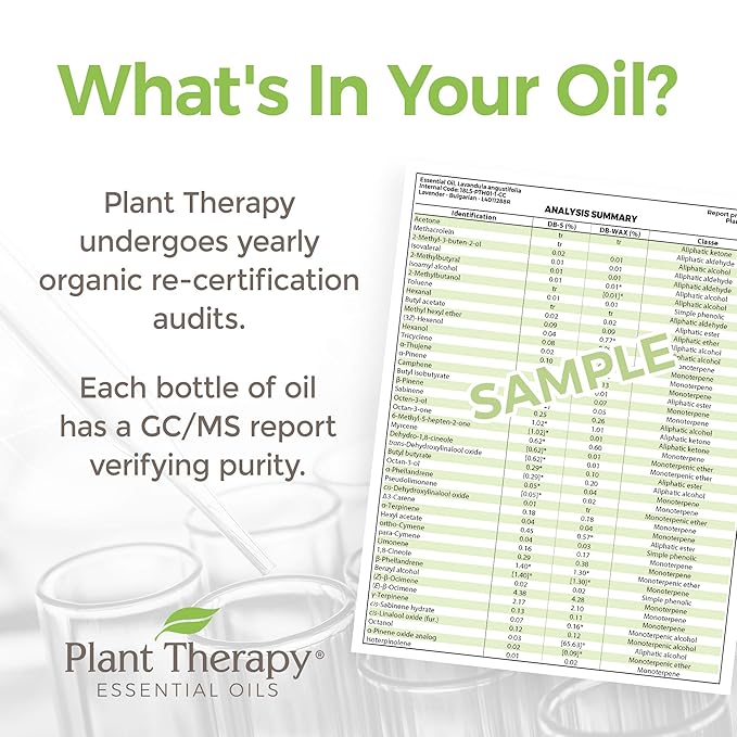 Plant Therapy Organic Immune Aid Essential Oil Blend 10 mL (1/3 oz) 100% Pure, Undiluted, Therapeutic Grade